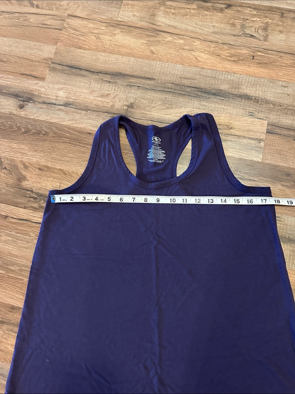 Athletic Works Deep Purple Performance Tank - Picture 4 of 5
